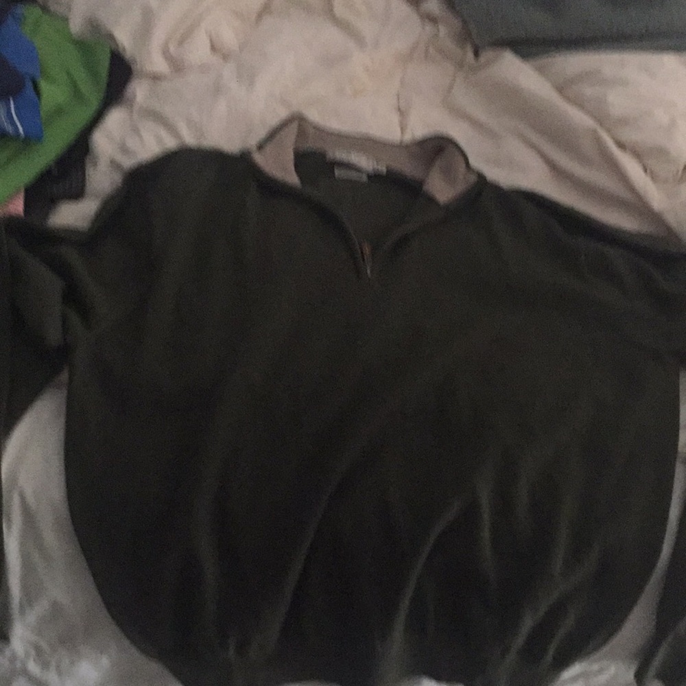 Don’t fit Green Large hoodie zip up